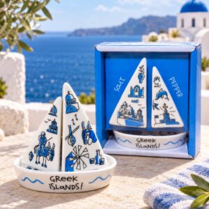 Σετ αλατιού και πιπεριού Greek Islands
