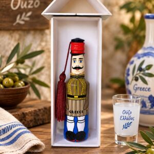 Ούζο Τσολιάς σε συλλεκτική φιάλη