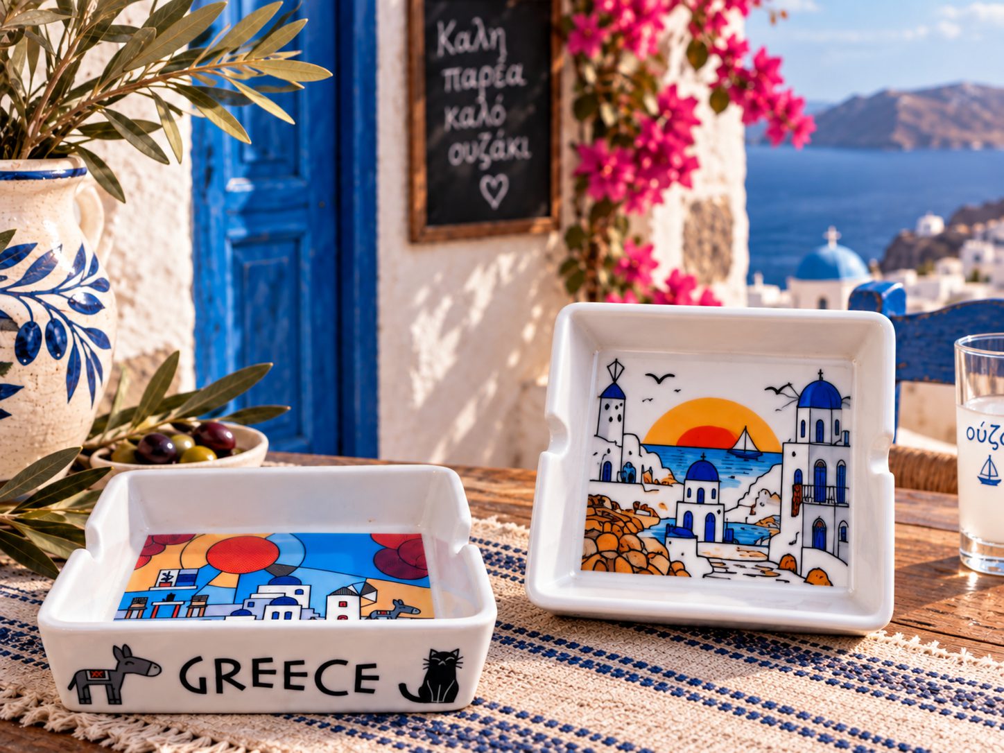 Κεραμικό τασάκι Greece Κεραμικό τασάκι Greece