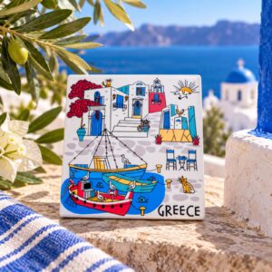 Γυαλιστερό σουπλά Greece